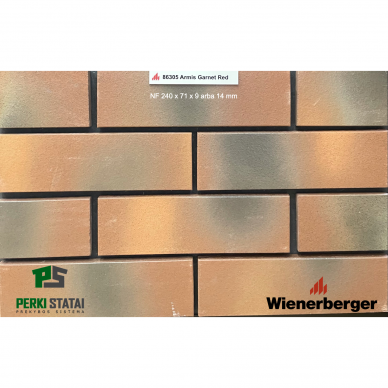 Klinkerio plytelės Wienerberger 240x71x9 mm (48 vnt/m²) 5